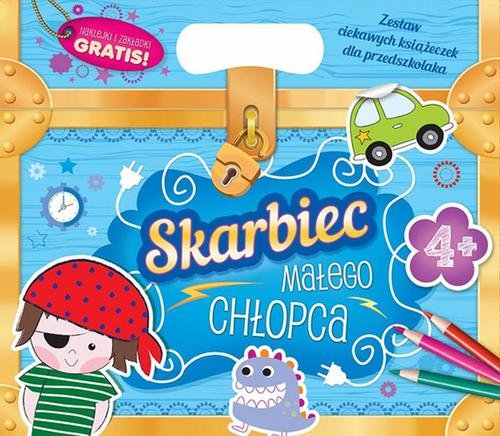 Image of Skarbiec małego chłopca Zestaw ciekawych książeczek dla przedszkolaka