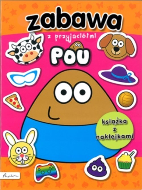 Image of POU. Zabawa z przyjaciółmi. Książka z naklejkami