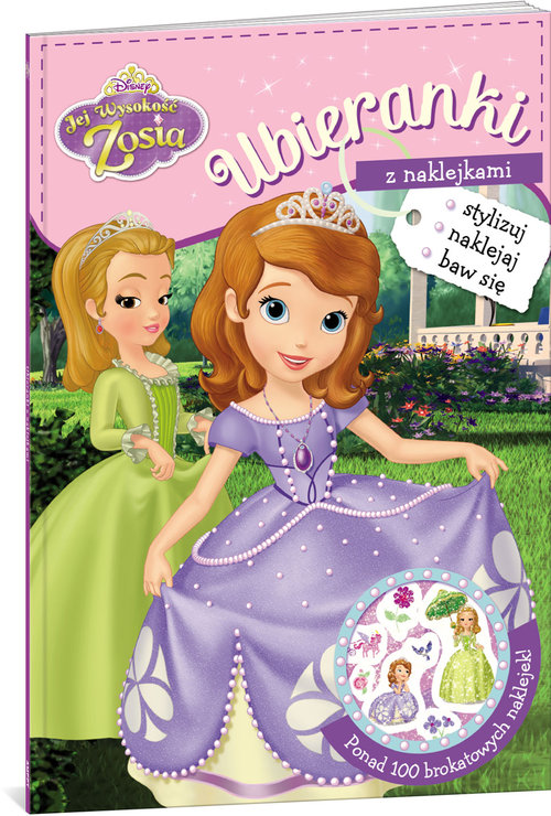 Image of Jej Wysokość Zosia Ubieranki z naklejkami