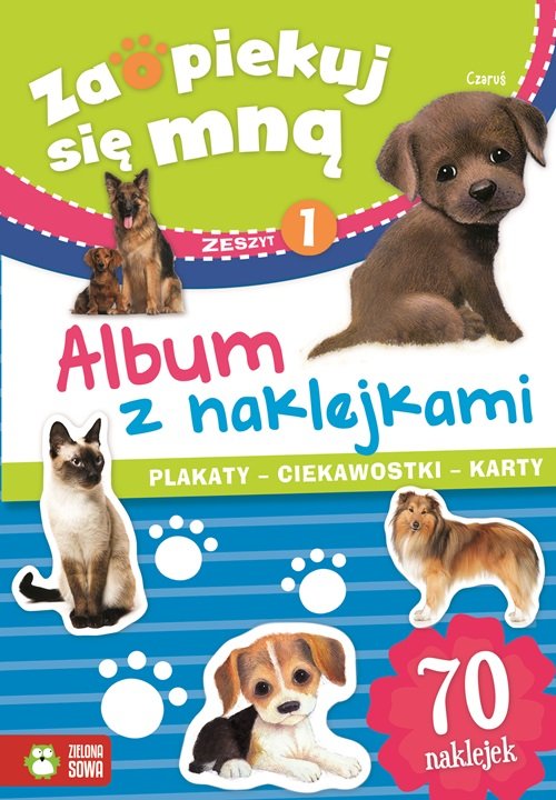 Image of Zaopiekuj się mną Album z naklejkami Część 1