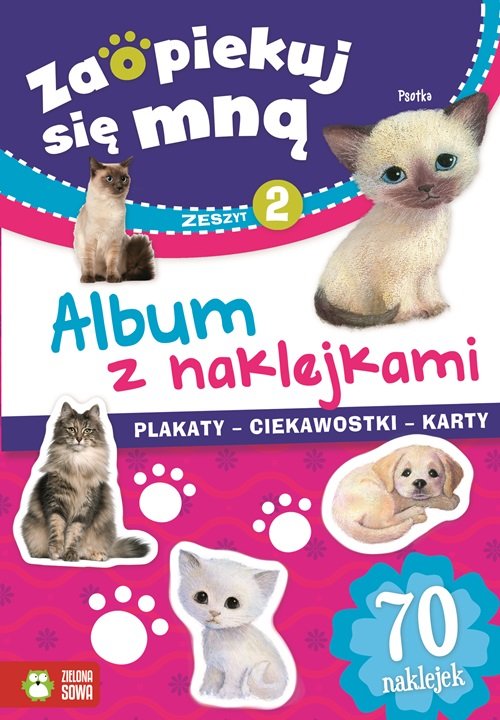 Image of Zaopiekuj się mną Album z naklejkami Część 2