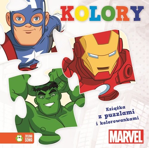 Image of Avengers z puzzlami Kolory