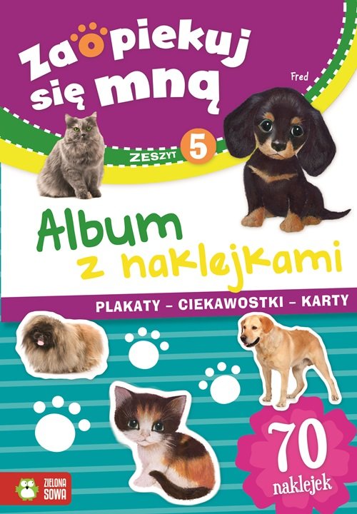 Image of Zaopiekuj się mną Album z naklejkami Część 5