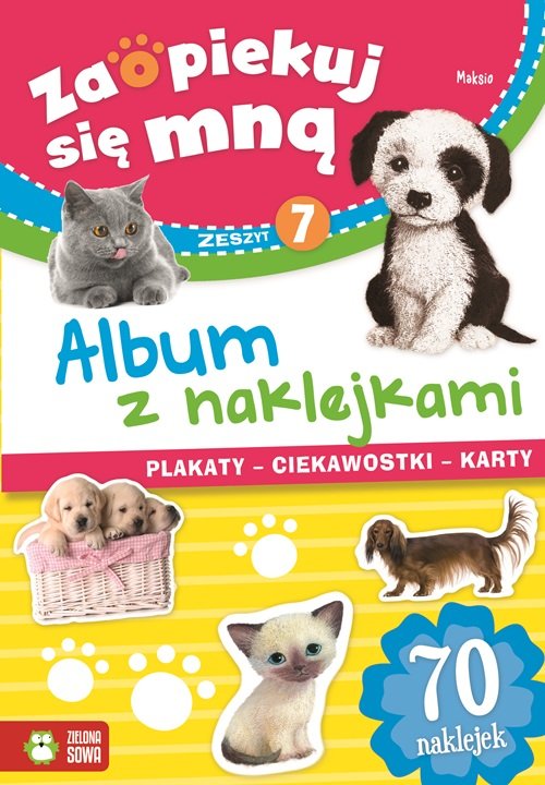 Image of Zaopiekuj się mną Album z naklejkami Część 7