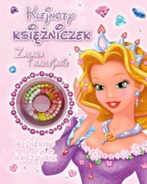 Image of Klejnoty Księżniczek Zabawa i naklejanie + naszyjnik