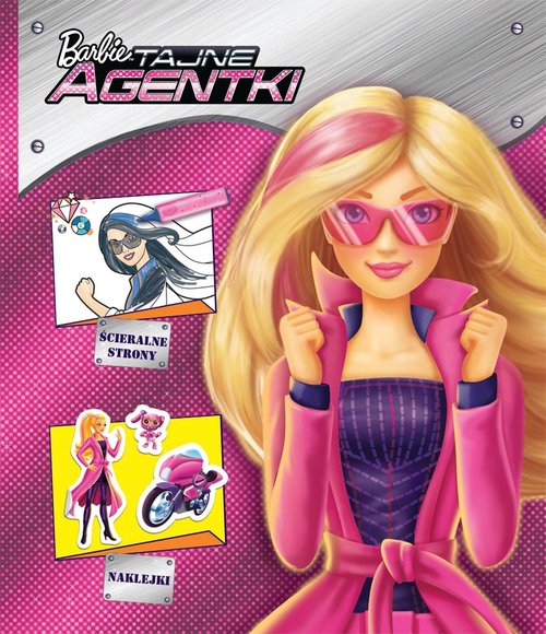 Image of Barbie Tajne Agentki Ścieralne strony