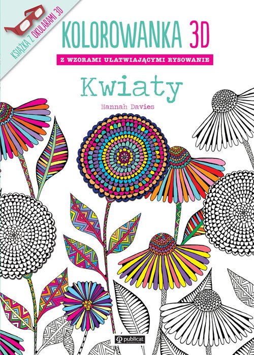 Image of Kolorowanka 3D Kwiaty