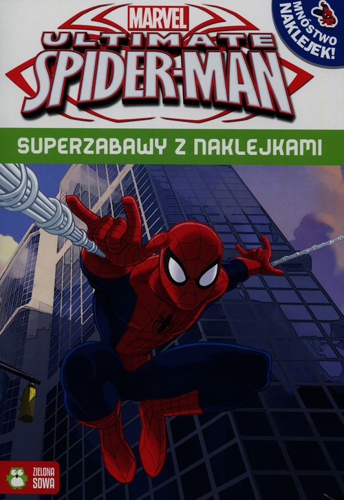 Image of Superzabawy z naklejkami Spider-Man