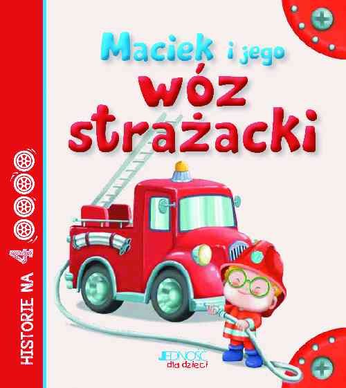 Image of Maciek i jego wóz strażacki