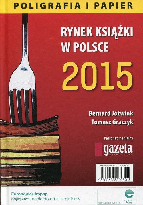 Image of Rynek książki w Polsce 2015 Poligrafia i papier