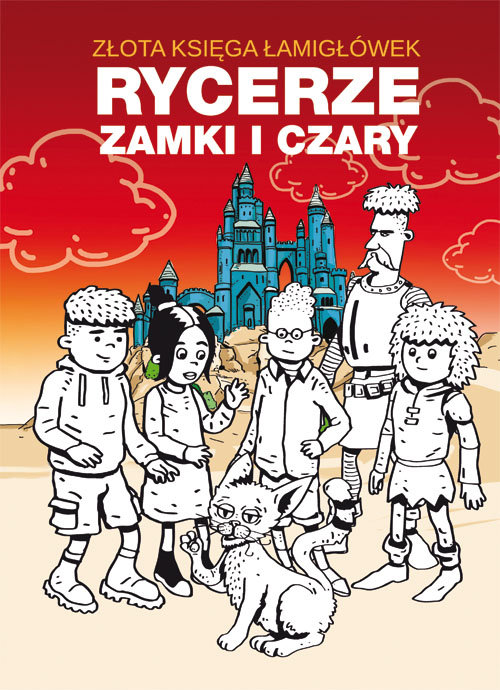 Image of Złota księga łamigłówek Rycerze zamki i czary