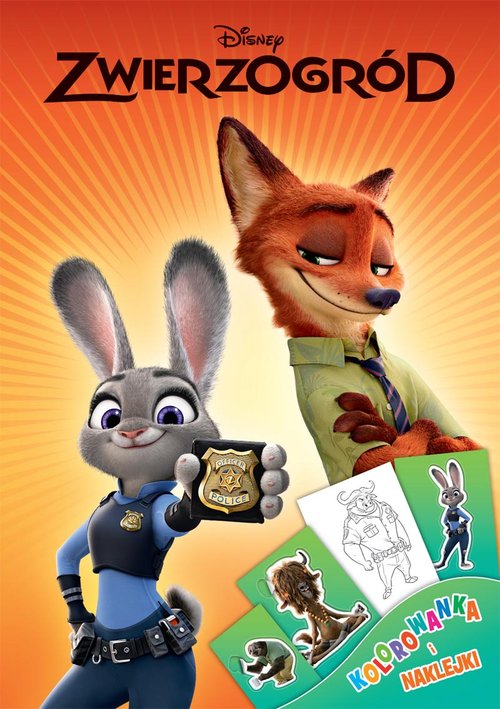 Image of Zwierzogród Kolorowanka i naklejki
