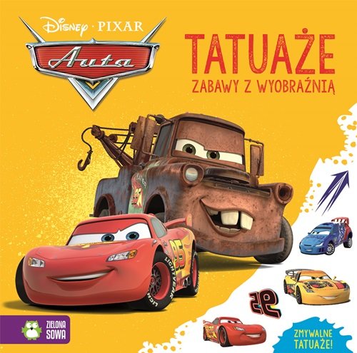 Image of Tatuaże zabawy z wyobraźnią Disney Auta
