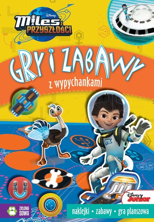 Image of Gry i zabawy z wypychankami Miles z przyszłości