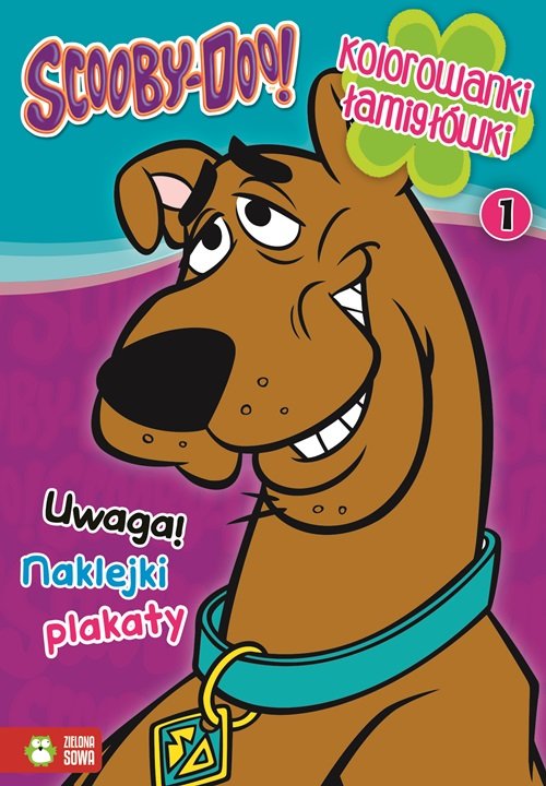 Image of Kolorowanki łamigłówki 1 Scooby-Doo
