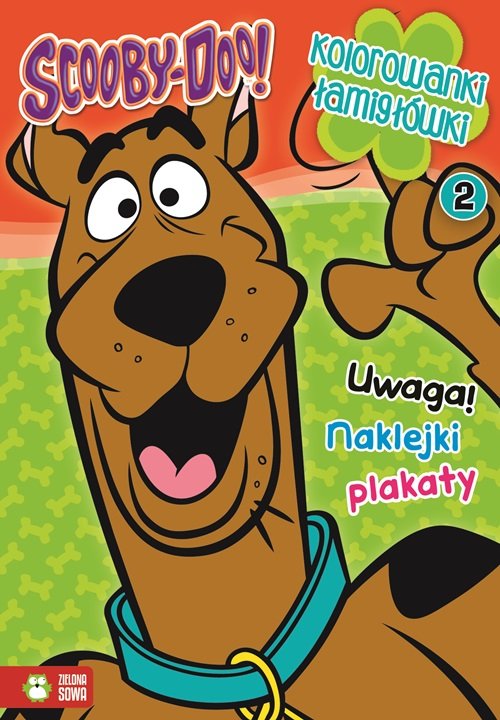 Image of Kolorowanki łamigłówki Część 2 Scooby-Doo