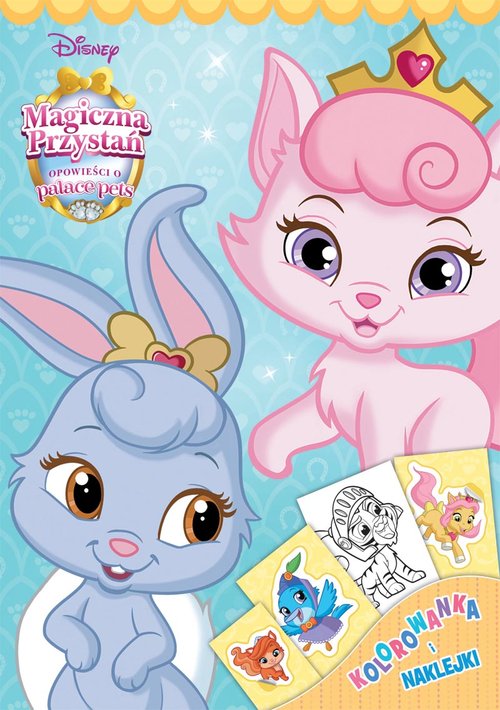 Image of Palace Pets Magiczna przystań Kolorowanka i naklejki