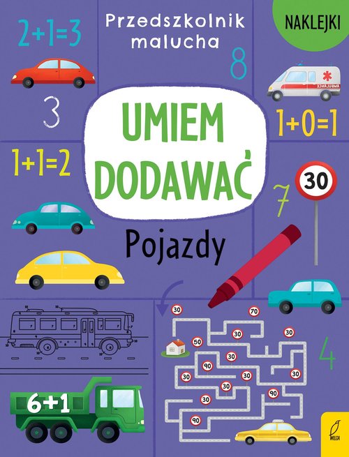 Image of Przedszkolnik malucha Umiem dodawać Pojazdy