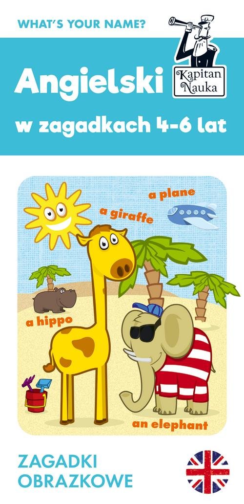 Image of Kapitan Nauka Angielski 4-6 lat Zagadki obrazkowe