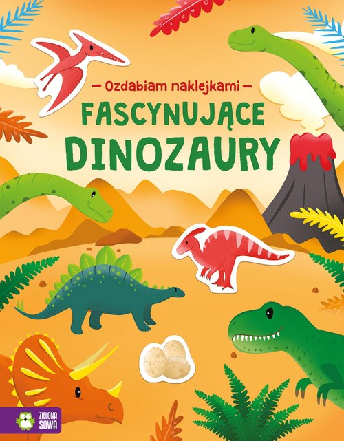 Image of Ozdabiam naklejkami Fascynujące dinozaury