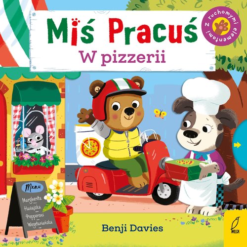 Image of Miś Pracuś W pizzerii