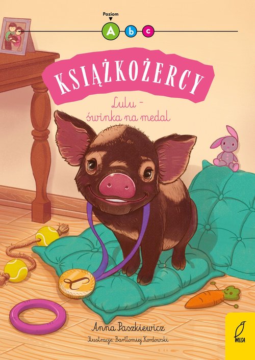 Image of Książkożercy Lulu Świnka na medal Poziom A