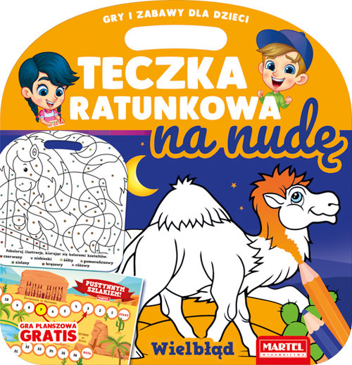 Image of Teczka ratunkowa na nudę z grą Wielbłąd