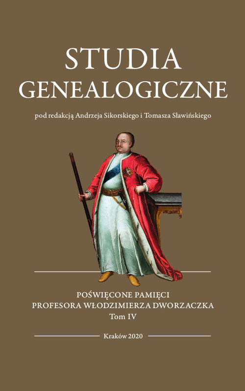 Image of Studia Genealogiczne Tom 4