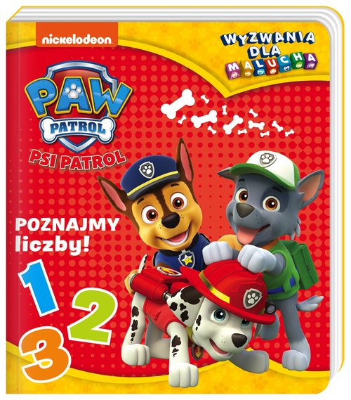 Image of Psi Patrol Wyzwania dla malucha Poznajmy liczby!