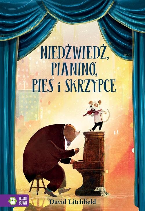 Image of Niedźwiedź, pianino, pies i skrzypce