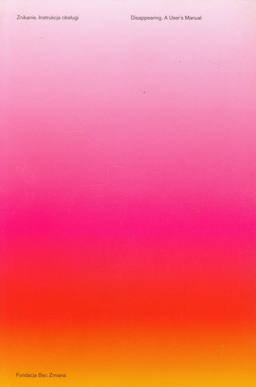 Image of Znikanie Instrukcja obsługi