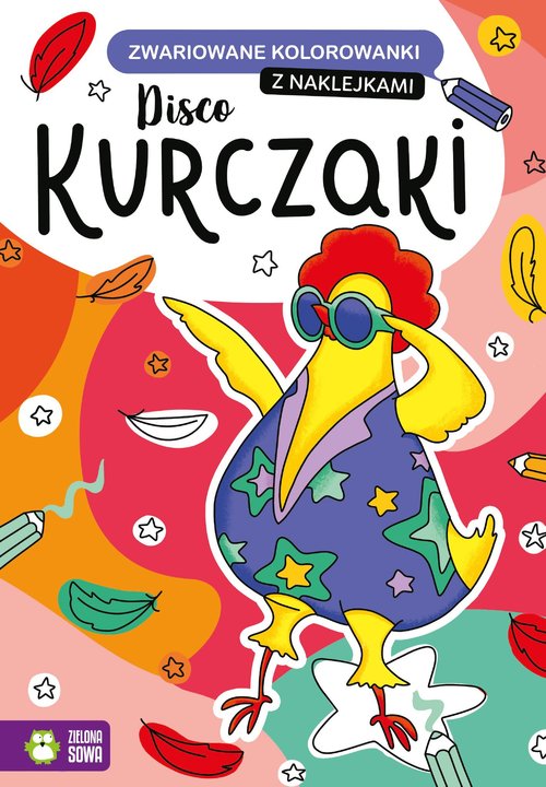 Image of Zwariowane kolorowanki Disco kurczaki