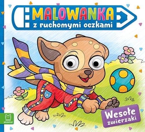 Image of Malowanka z ruchomymi oczkami Wesołe zwierzaki
