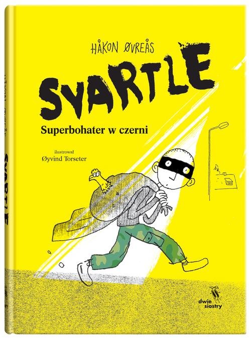 Image of Svartle Superbohater w czerni