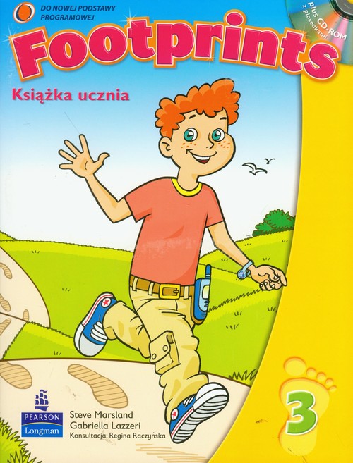 Image of Footprints 3 książka ucznia z płytą CD Szkoła podstawowa