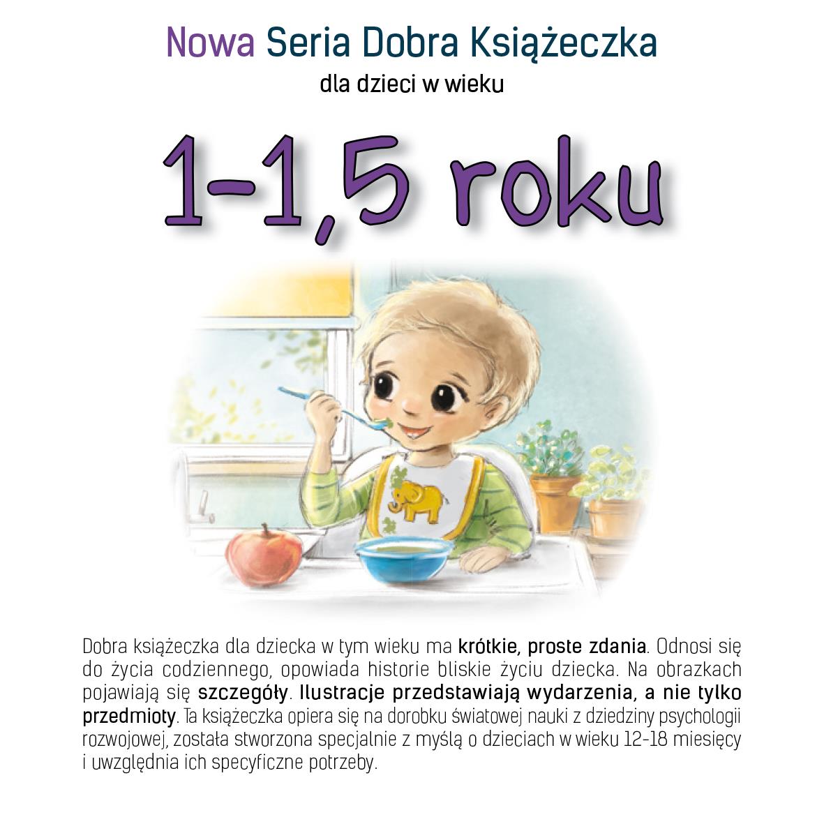Image of 1-1,5 roku Nowa Seria Dobra Książeczka