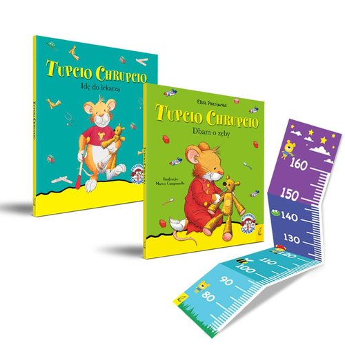 Image of Pakiet Tupcio Chrupcio z miarką Nie chcę się myć / Dbam o zęby