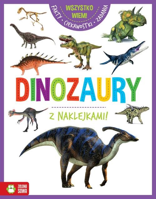 Image of Wszystko wiem! Dinozaury z naklejkami