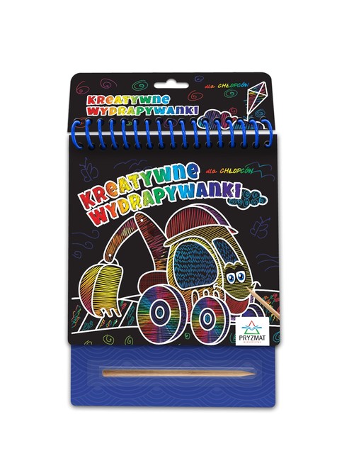 Image of Kreatywne wydrapywanki dla chłopców