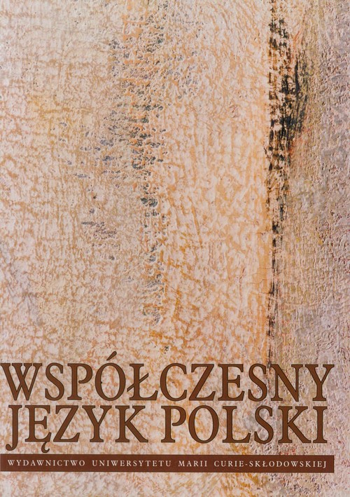 Image of Współczesny język polski