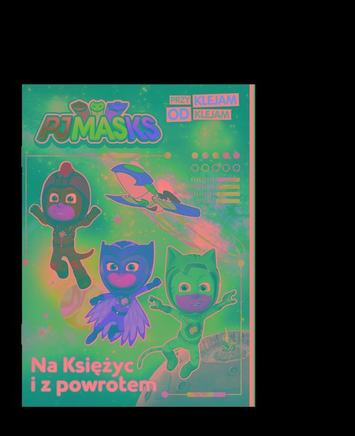 Image of PJ Masks Przyklejam Odklejam Na Księżyc i z powrotem