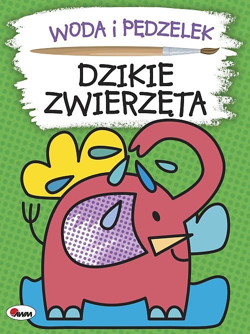 Image of Woda i pędzelek Dzikie zwierzęta
