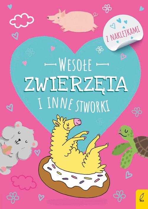 Image of Wesołe zwierzęta i inne stworki z naklejkami