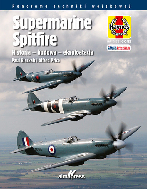 Image of Supermarine Spitfire Historia - budowa - eksploatacja