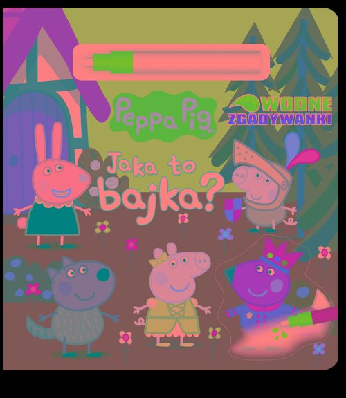 Image of Peppa Pig Wodne zgadywanki Jaka to bajka?