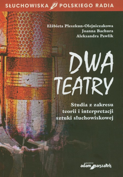 Image of Dwa teatry Studia z zakresu teorii i interpretacji sztuki słuchowiskowej