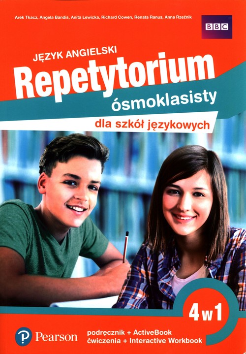 Image of Repetytorium ósmoklasisty dla szkół językowych Język angielski 4w1 podręcznik + ActiveBook + ćwiczenia + Interactive Workbook. Poziom A2+/B1