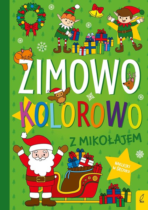 Image of Zimowo kolorowo Z Mikołajem