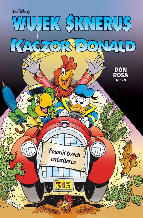 Image of Wujek Sknerus i Kaczor Donald Powrót trzech caballeros Tom 9