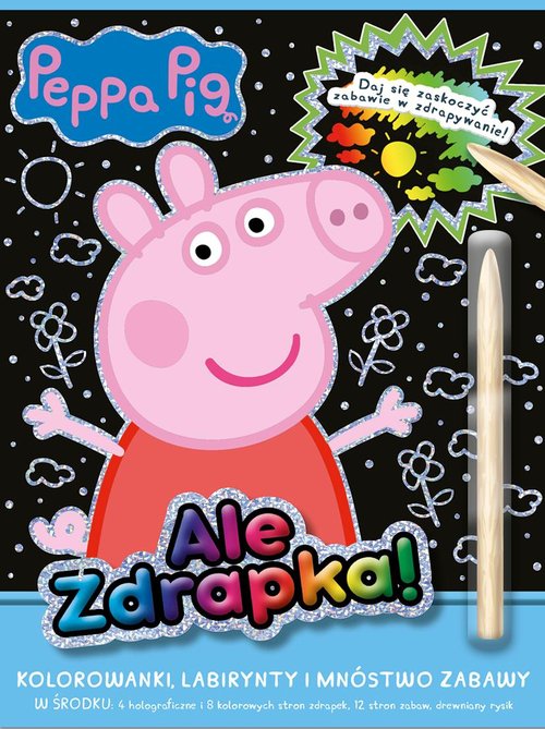 Image of Peppa Pig. Ale zdrapka!